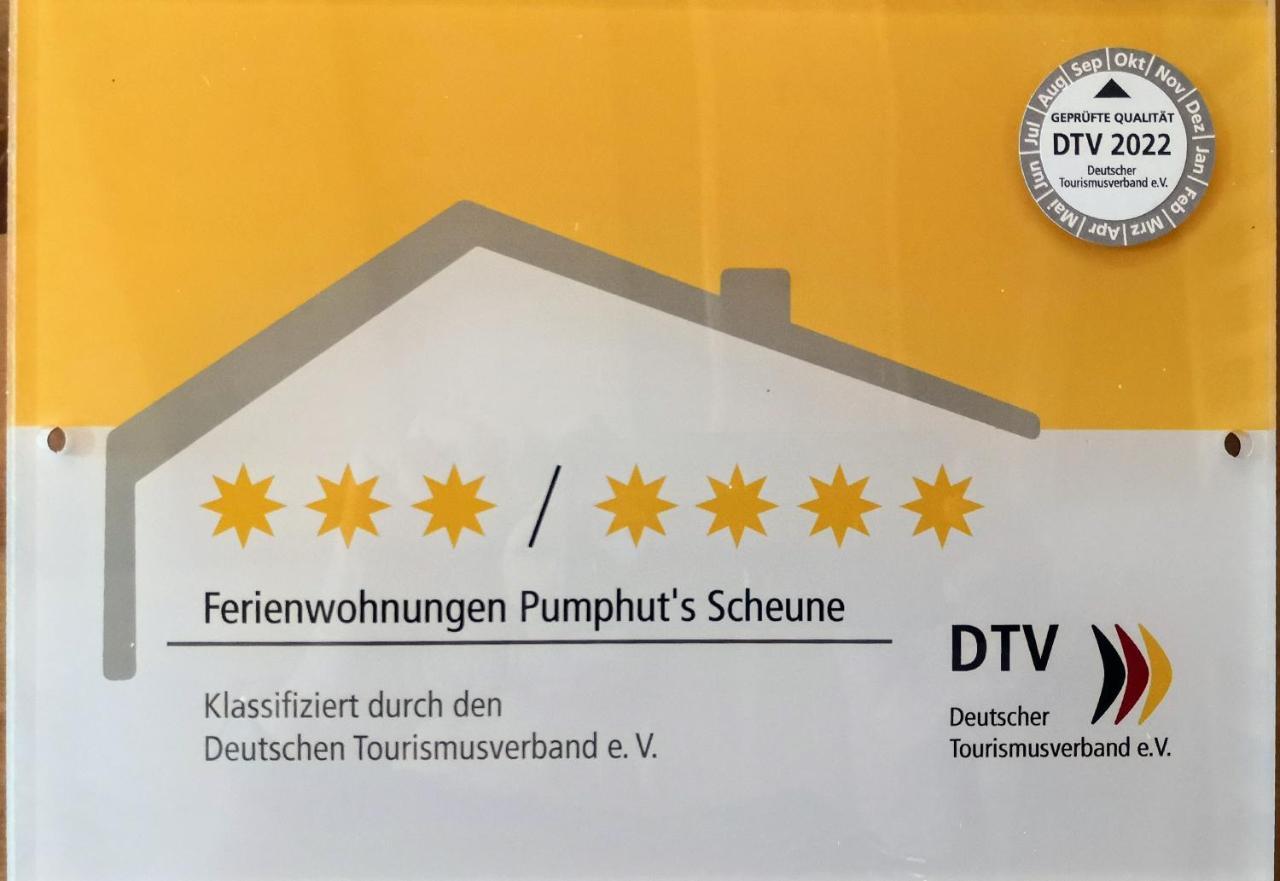 Pumphut'S Scheune Ferienwohnungen Nr 1 - 4 Naehe Freizeitpark Plohn Lengenfeld エクステリア 写真